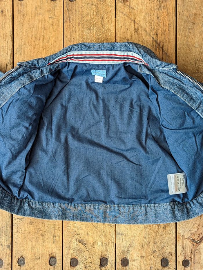 Veste en jean bleu 100% coton Cyrillus - Taille 24 mois - photo numéro 4