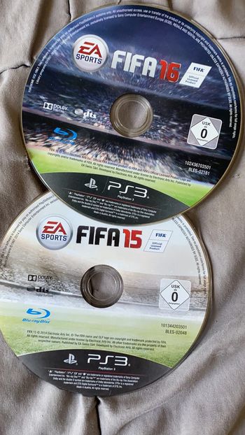 Fifa 15 + 16 ps3