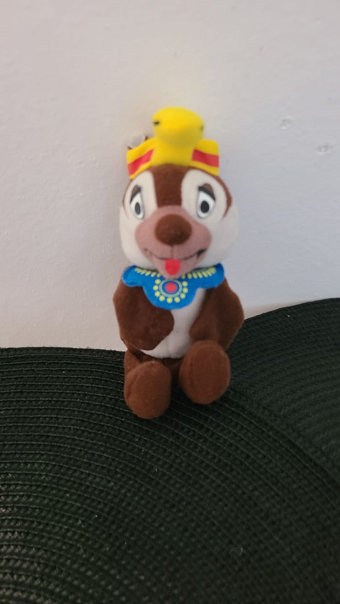 Peluche écureuil Tic et Tac