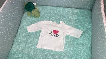 Haut blanc j’aime mon papa