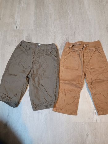 Lot Pantalons hiver bébé 3 mois