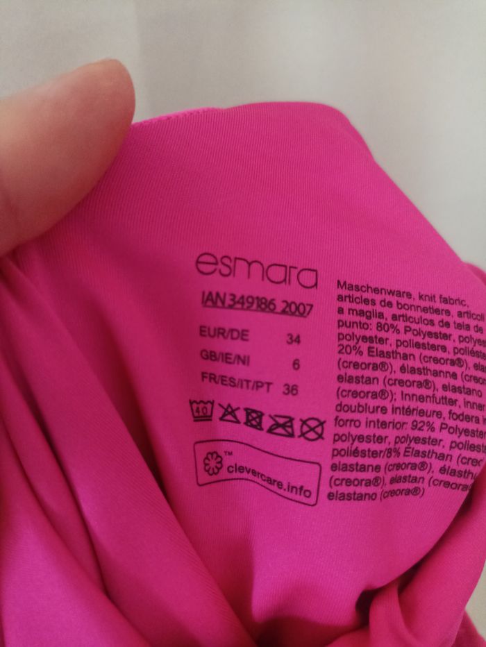 Maillot de bain 1 pièce femme taille S/36 Esmara - photo numéro 4