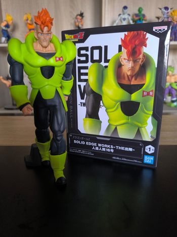 Figurine Dragon Ball Z - Android 16 (C-16) - Solid Edge Works - Officielle Import Japon
