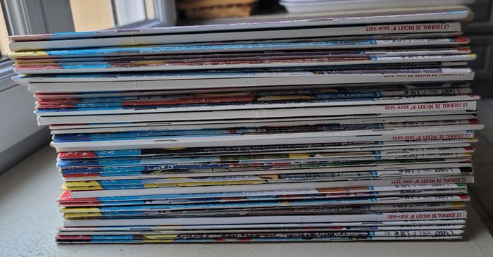Lot magazines du journal de Mickey. Année complète2021 (52 numéros) - photo numéro 3