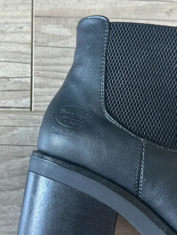 Bottines à talons Dockers noir 37 - photo numéro 3