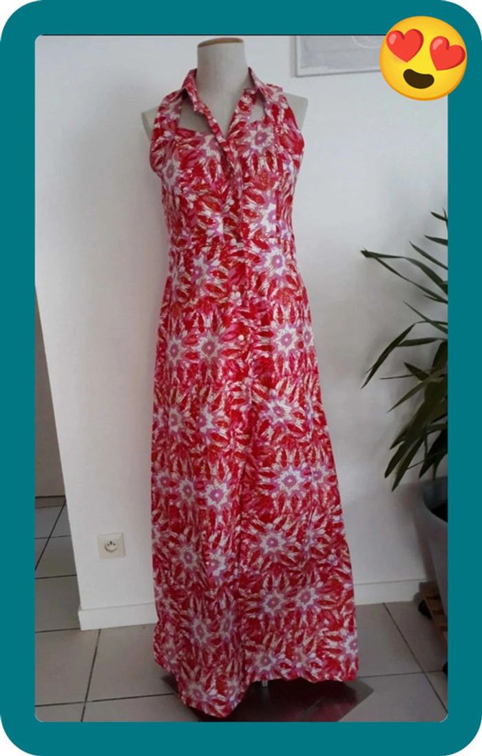 Longue Robe d'été Taille S🌿💝 - photo numéro 4