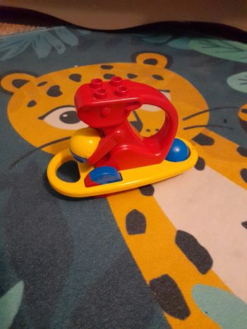 Dino à rouler avec boules Lego