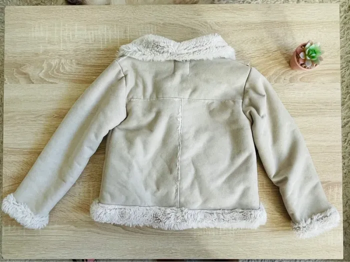 Manteau aviateur beige fille 8-9 ans Primark - photo numéro 6