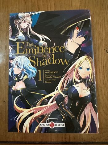 Livre Manga The Éminence in Shadow Tome 1 Édition Doki Doki
