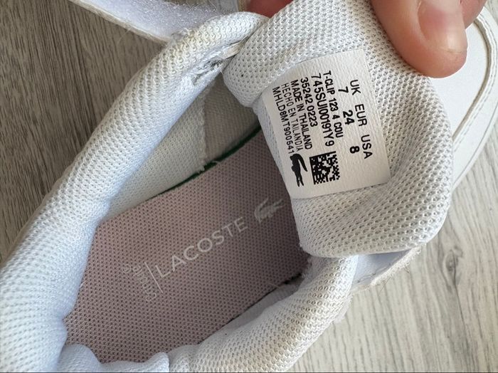 Basket Lacoste - photo numéro 4