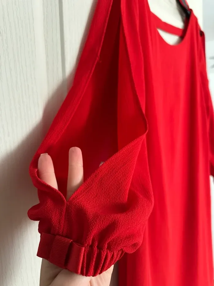 Robe rouge Nafnaf - photo numéro 3