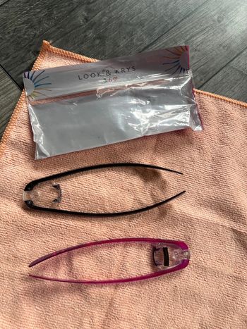 branche de lunette à clips