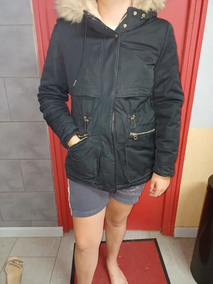 Manteau très chaud capuche - photo numéro 13