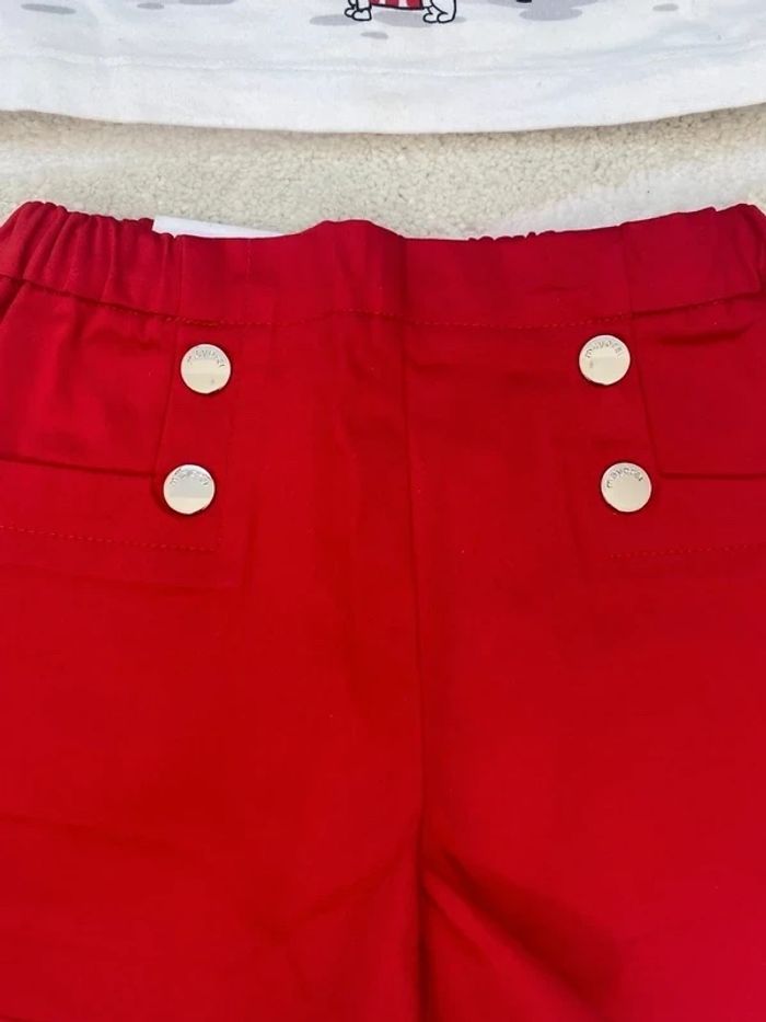 Ensemble Mayoral rouge et blanc - photo numéro 3