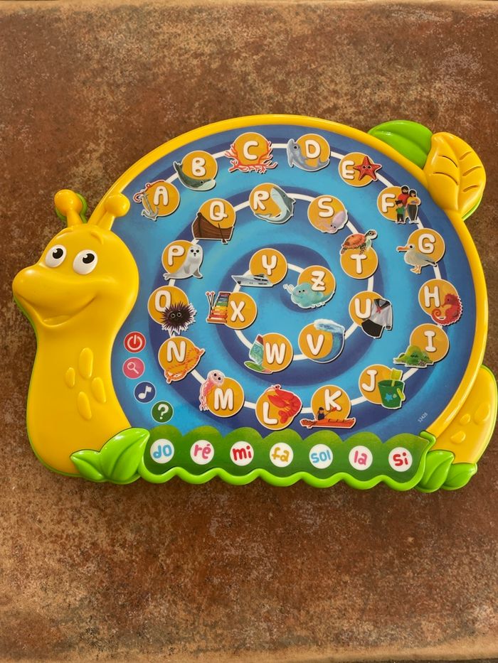 L’escargot des lettres