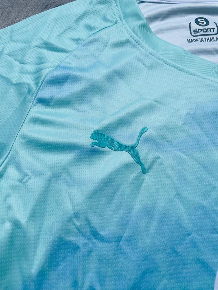 Maillot concept foot Maroc bleu taille S - photo numéro 5