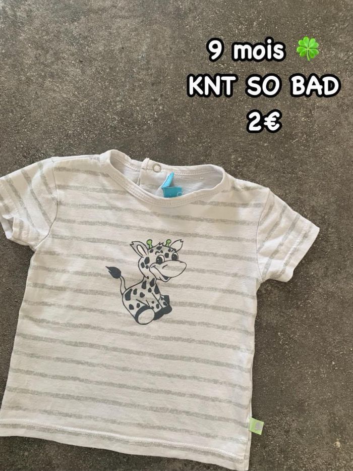 T-shirt 🍀 9 mois 🍀 Knot So Bad