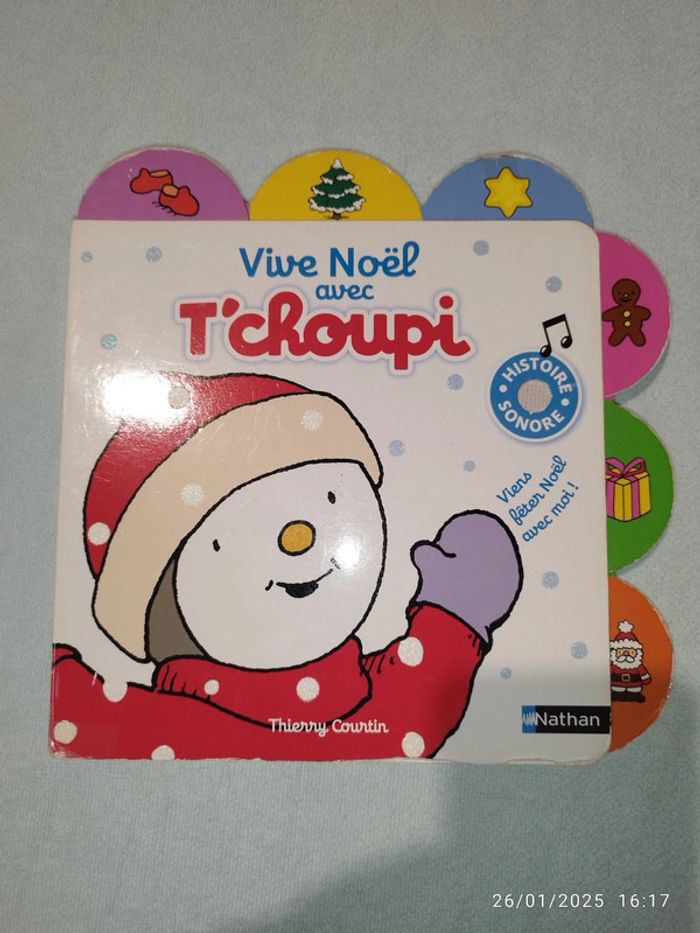 Livre musical T'choupi
