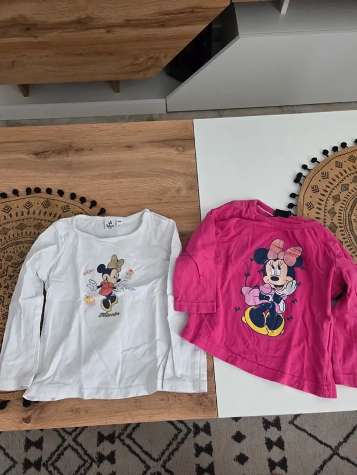 Haut manche longue minnie 🌷