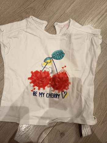 Tee shirt manche courte 12 mois