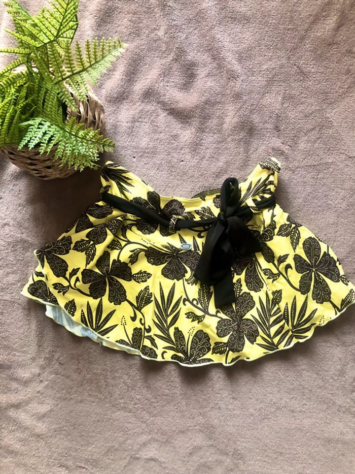 Jupe de plage jaune marron Banana Moon - photo numéro 6