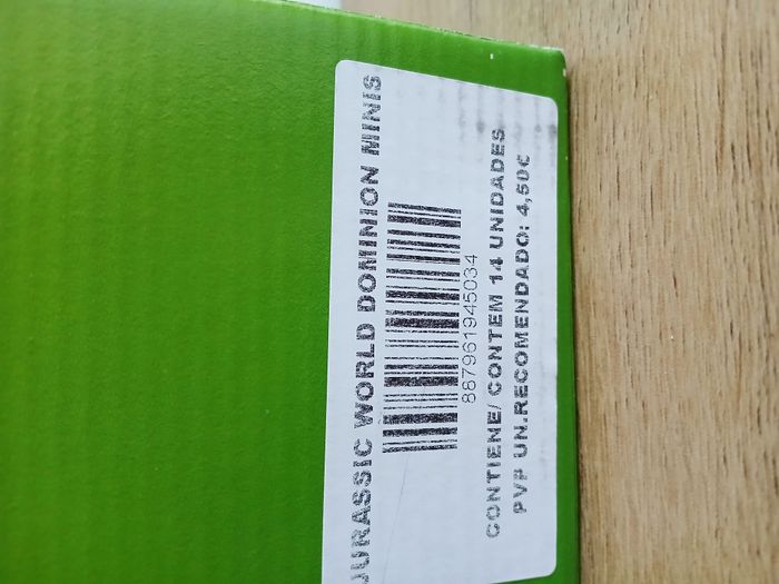 Lot de 14 Jurassic World Dominion Minis Figure en présentoir - photo numéro 4