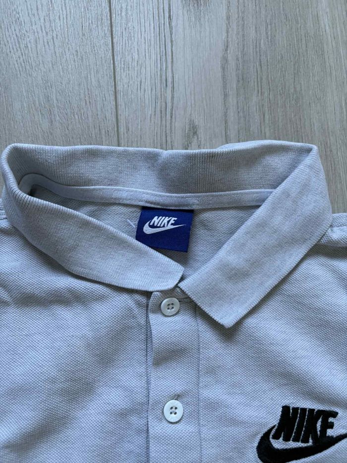 Polo manche courte gris noir Nike S - photo numéro 4