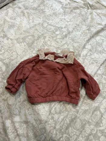 Pull vieux rose