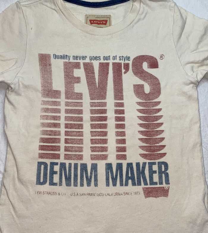 tshirt Levi's bien porté 8 ans - photo numéro 2