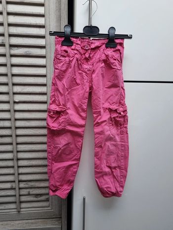 Pantalon fuschia Orchestra 6 ans avev poche
