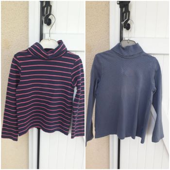 lot 2 sous pulls filles taille 5/ 6 ans 
