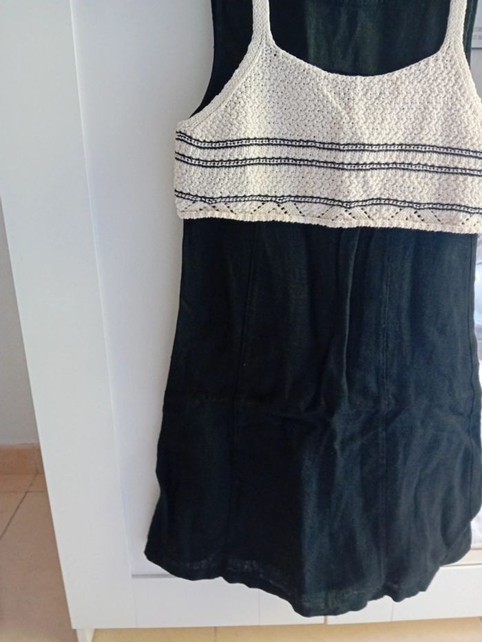Ensemble robe + top en crochet 10/11ans Zara 🖤🤍 - photo numéro 2