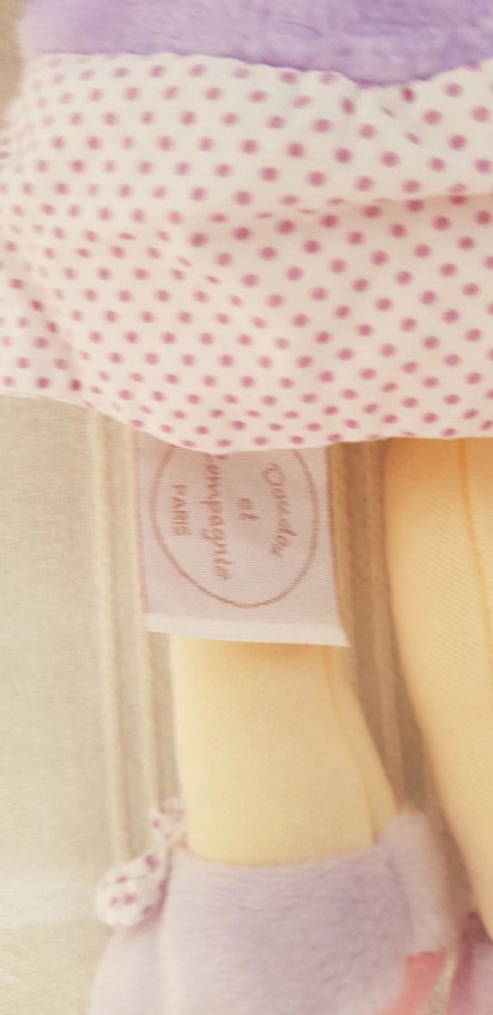 Poupée violette Doudou et compagnie - photo numéro 5