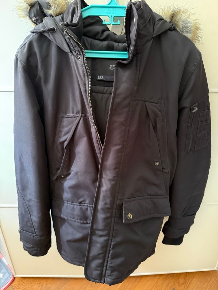 Parka Bershka noir