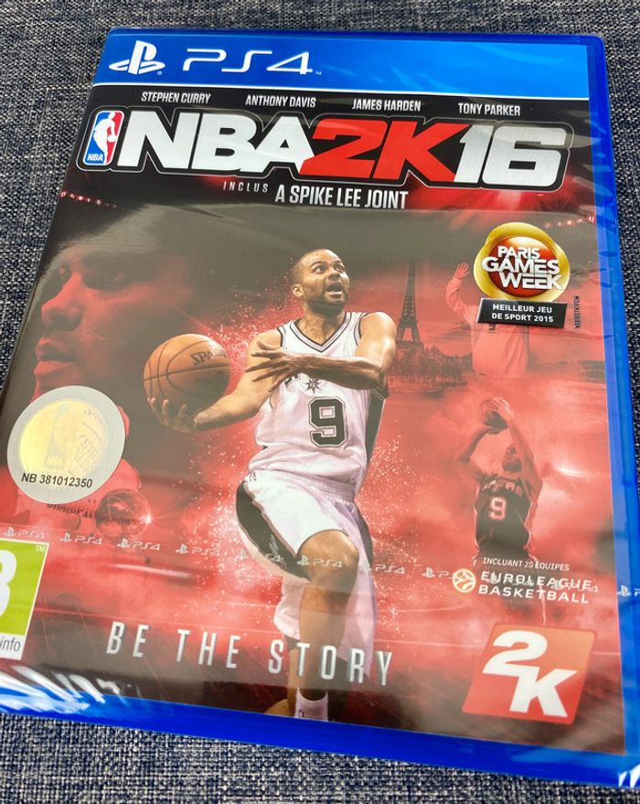 PS4 NBA 2K16 - Jeu Vidéo PlayStation 4 NЕUF sous blister / Sealed Brand New