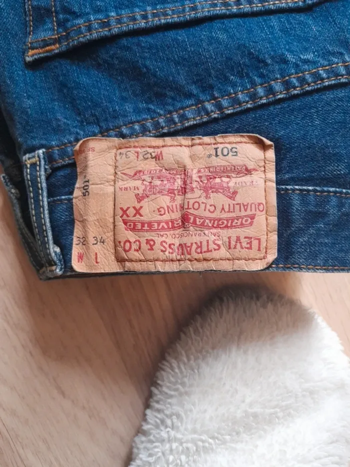 Jean levis 501 homme - photo numéro 4