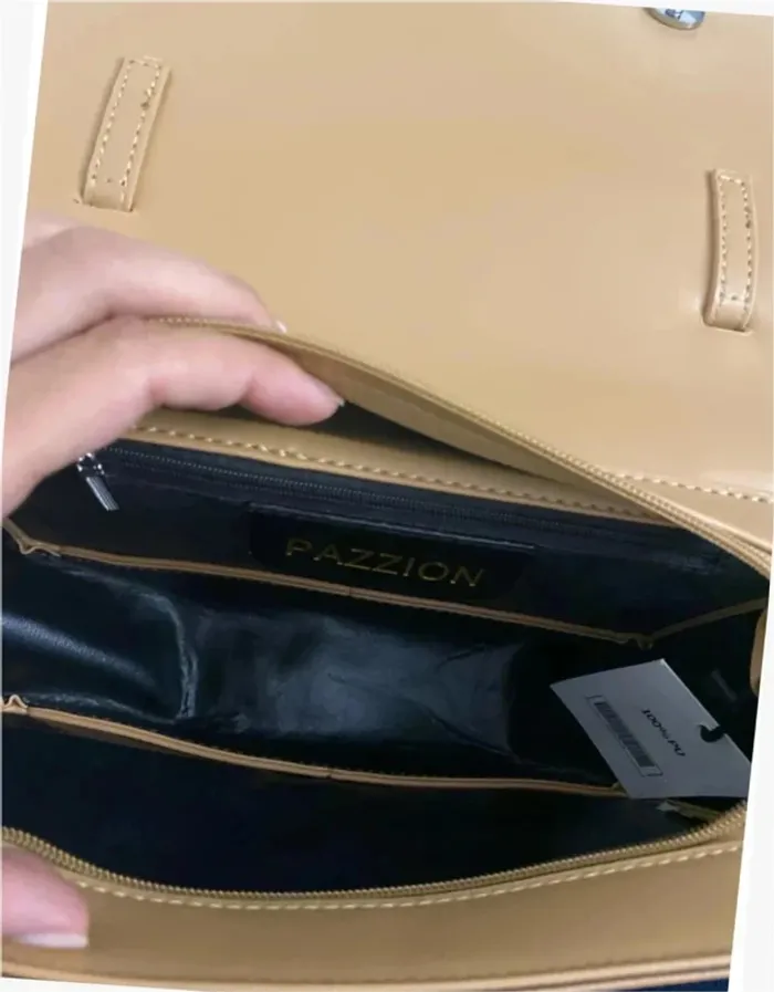 Sac à main beige Pazzion - photo numéro 10