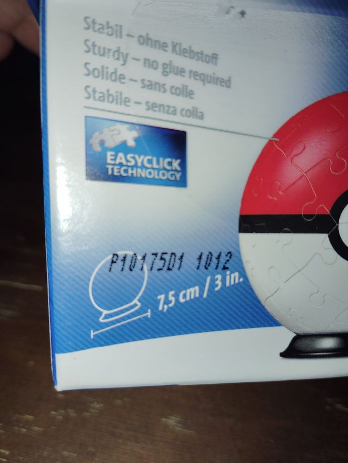 Petit puzzle ball Pokémon 55 pièces - photo numéro 3