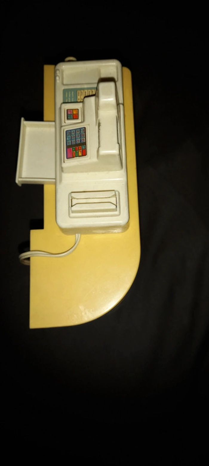 Jouet caisse enregistreuse barbie vintage - photo numéro 3