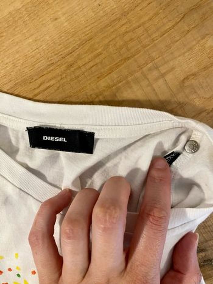 T shirt fille DIESEL 12 ans - photo numéro 2