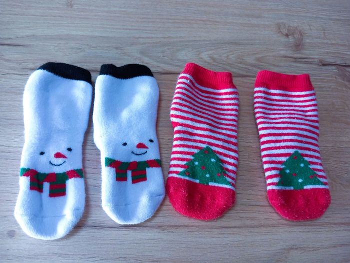 Chaussettes Bébé Theme Noel