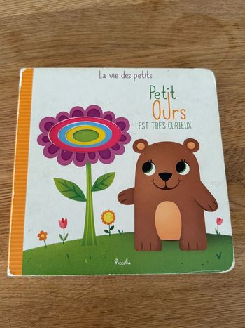Livre Petit ours est très curieux