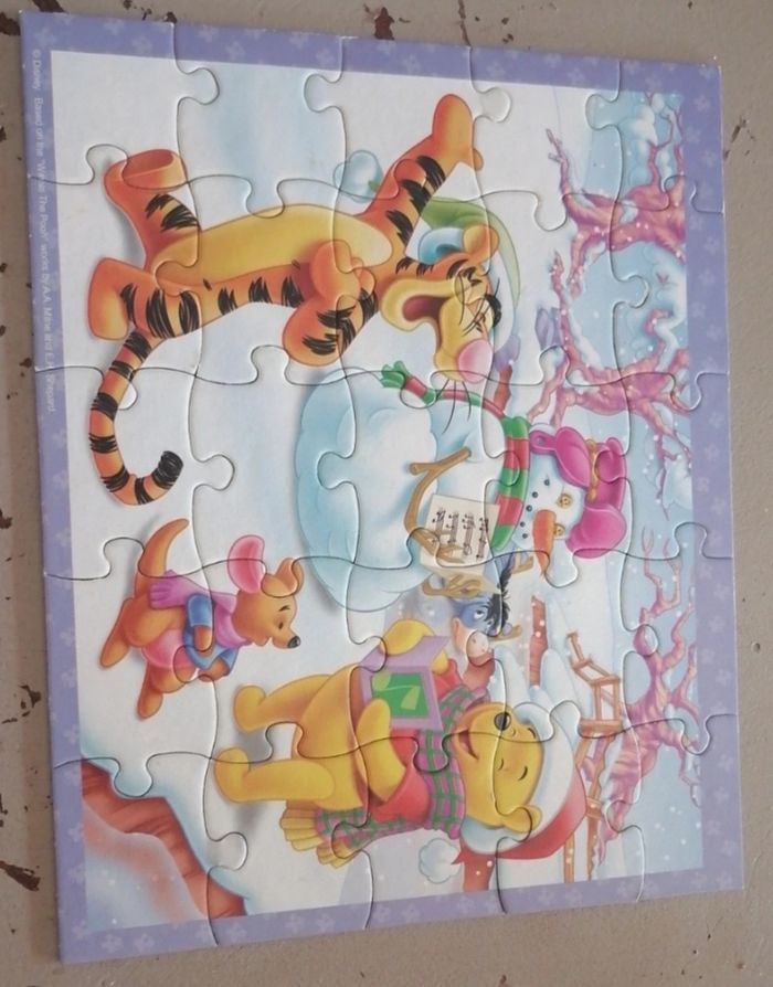 Puzzle winnie l'ourson - photo numéro 3