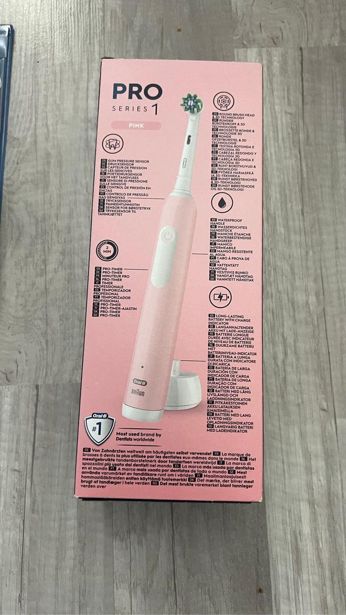 Brosse à dent électrique pro1 + 2 brossettes - photo numéro 3