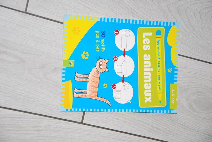 livre apprendre a dessiner pas à pas 4-5 ans les animaux Schwager & Steinlein Verlag - photo numéro 1