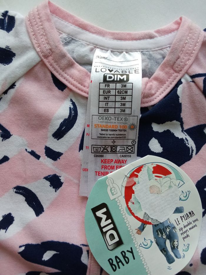 Pyjama pour fille DIM - photo numéro 2