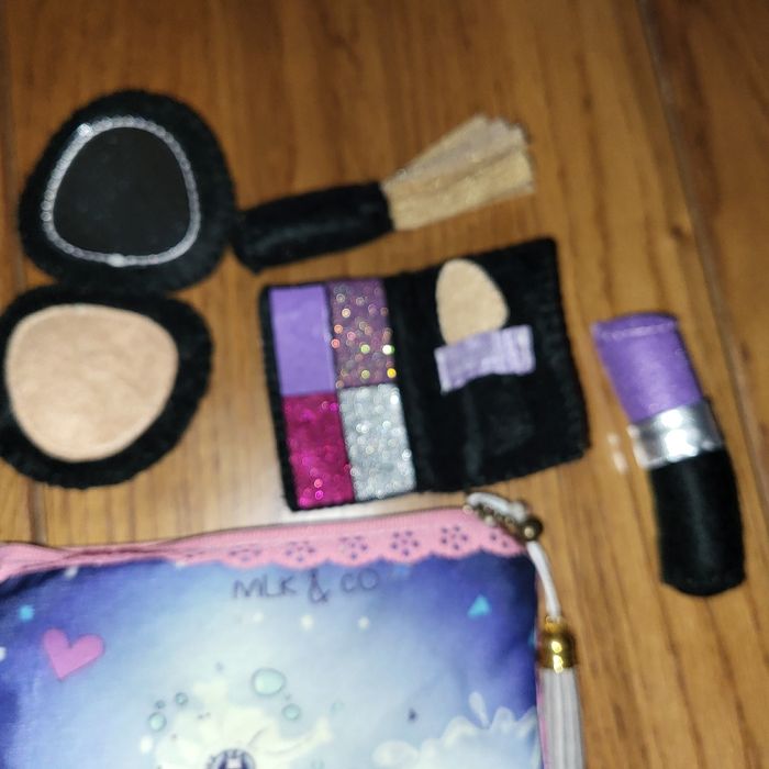 Trousse make up feutrine - photo numéro 2