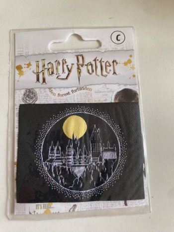 Écusson Harry Potter poudlard