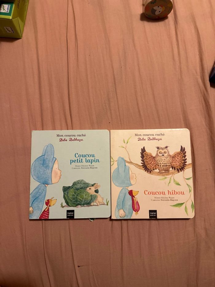 Livre Bébé Balthazar mon coucou cache