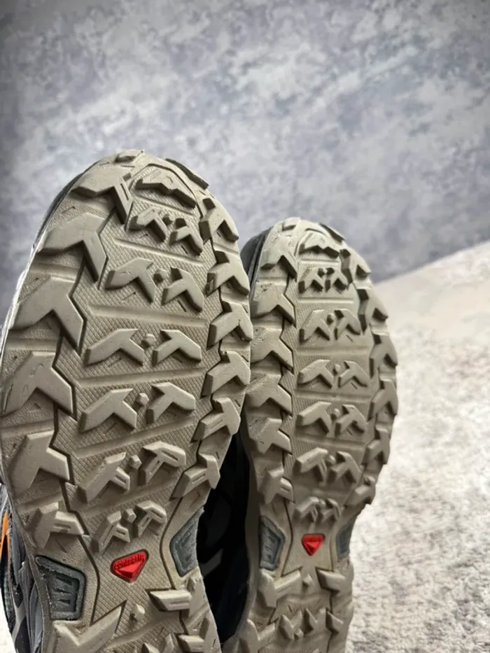 Salomon X Ultra Pioneer Gore-Tex - Black & Blue & Orange - photo numéro 10